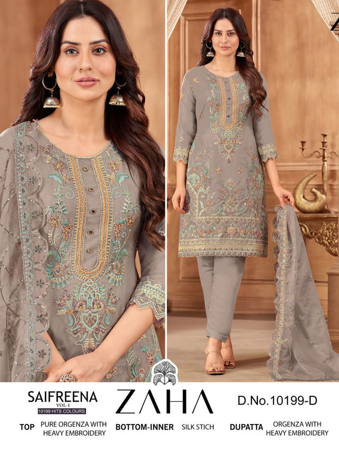 Alk Khushbu Saifreena Vol 1 Pakistani Readymade Suits
